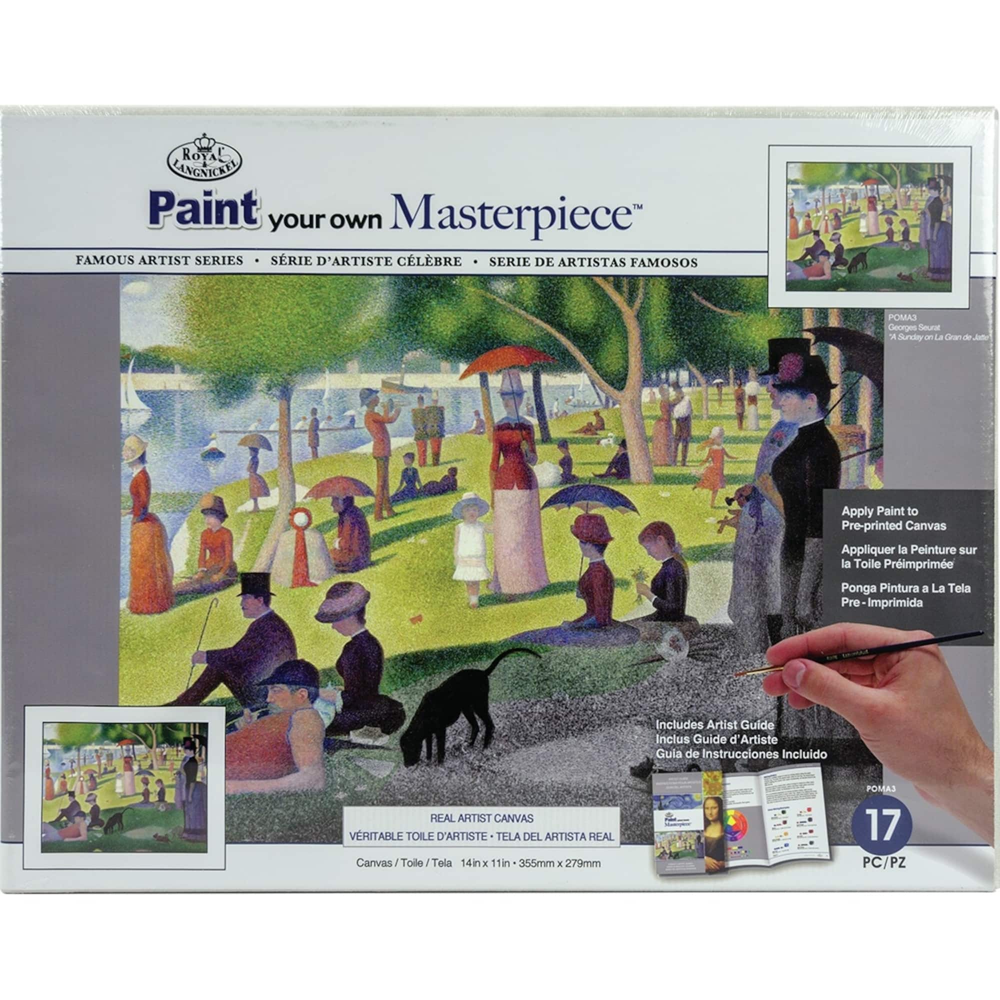Royal & Langnickel® A Sunday On La Gran de Jatte Paint Your Own Masterpiece Kit